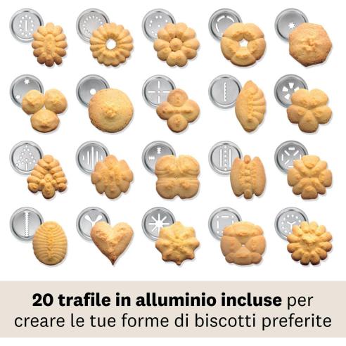 Marcato - Macchina per biscotti Biscuits in alluminio anodizzato