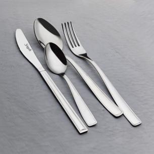 Salvinelli - Capri nickel free sweet fork in 18/c steel, thickness 1.5 mm, set of 12 pieces
