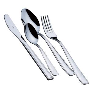 Salvinelli - Forchettina dolce nickel free modello Capri in acciaio 18/c spessore 1,5 mm set 12 pezzi 2
