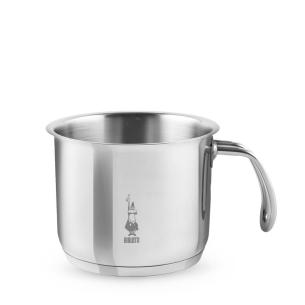 Bialetti - 1 liter stainless steel milk boiler with handle, also suitable for induction