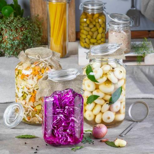 Bormioli - Barattolo ermetico Fido terrina in vetro 125 ml