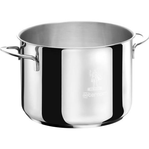 Aeternum - Pentola in acciaio Re inox linea Divina 20 cm adatta per induzione