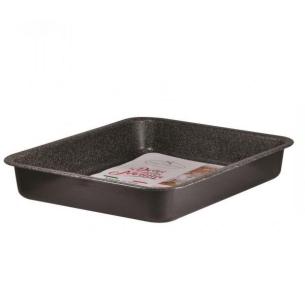 High rectangular lasagne tray in non-stick aluminum Dolci di Nonna 36x27 cm