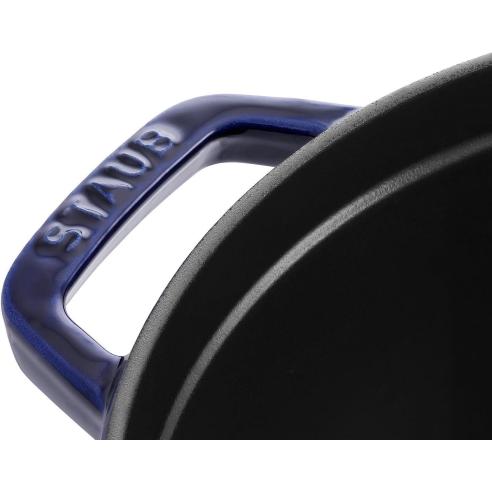 Staub - Casseruola cocotte tonda in ghisa smaltata 20 cm blu