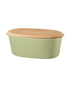 Guzzini - Tierra line 'Made for Nature' algae green bread and baked goods container