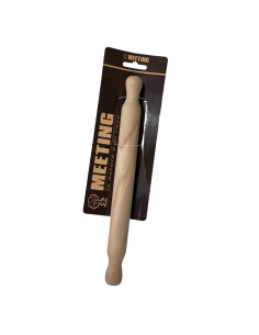 Meeting - Mignon rolling pin in solid beech wood 28 cm