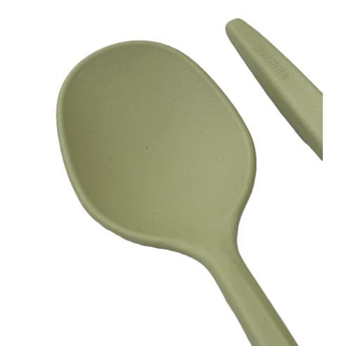 Guzzini - Posate Insalata Tierra 'Made for Nature' verde alga