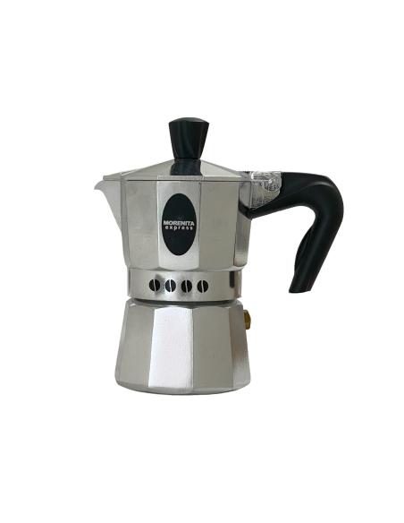 Aeternum - Caffettiera moka in alluminio Morenita da 1 tazza