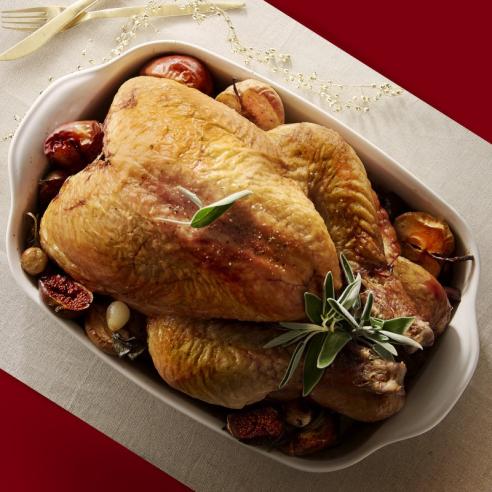 Emile Henry - Pirofila da Forno Media Rettangolare 36 cm Rosso EH349552