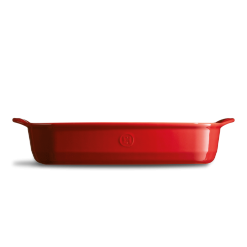 Emile Henry - Pirofila da Forno Media Rettangolare 36 cm Rosso EH349552