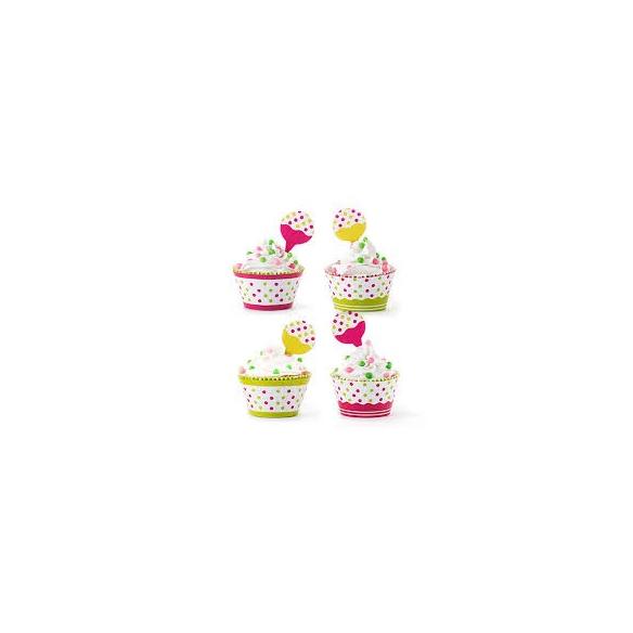 KIT CUP CAKE 12 PZ POIS