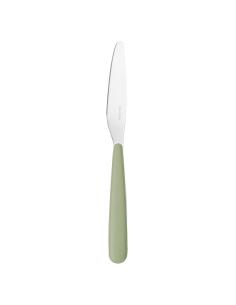 Guzzini - Sage green POP line stainless steel table knife