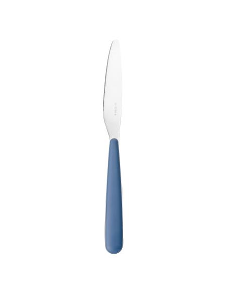 Guzzini - Coltello da tavola in acciaio inox linea POP blu navy