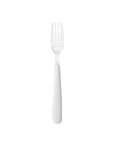 Guzzini - Forchetta da tavola in acciaio inox linea POP bianca