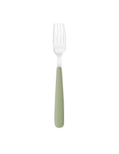 Guzzini - Forchetta da tavola in acciaio inox linea POP verde salvia