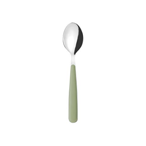 Guzzini - Cucchiaio da tavola in acciaio inox linea POP verde alga