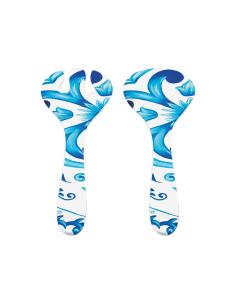 Guzzini - Blues line melamine salad servers 28 cm