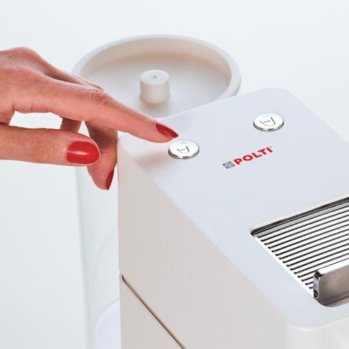 Polti - Macchina caffè espresso a cialda ad espulsine automatica Coffea S18 Bianca