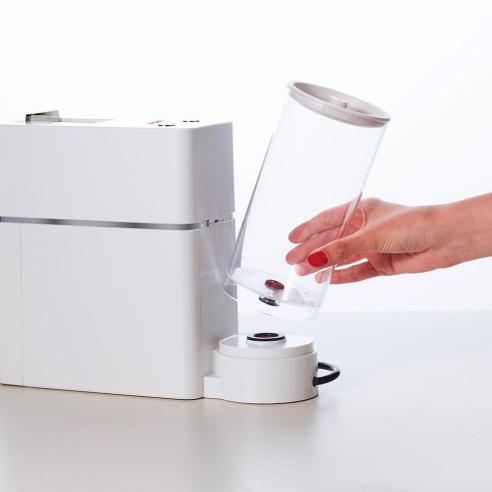 Polti - Macchina caffè espresso a cialda ad espulsine automatica Coffea S18 Bianca