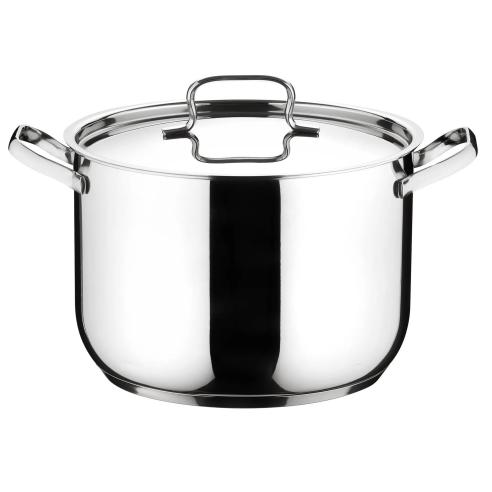 Lagostina - Sfiziosa Batteria di Pentole in Acciaio Inox da 10 pz