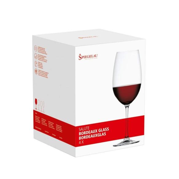 SPIEGELAU CONFEZIONE SALUTE 4 PZ BORDEAUX