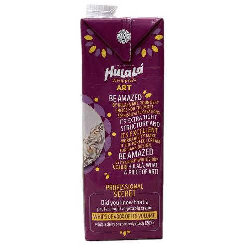 Hulalà - Crema vegetale da montare Whipping ART 1 litro