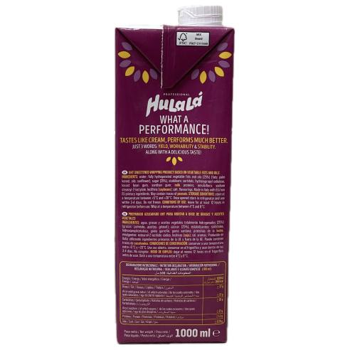 Hulalà - Crema vegetale da montare Whipping ART 1 litro