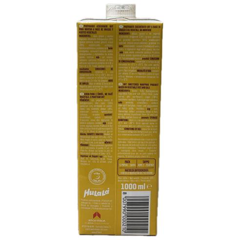 Hulalà - Crema vegetale da montare Whipping Gold 1 litro