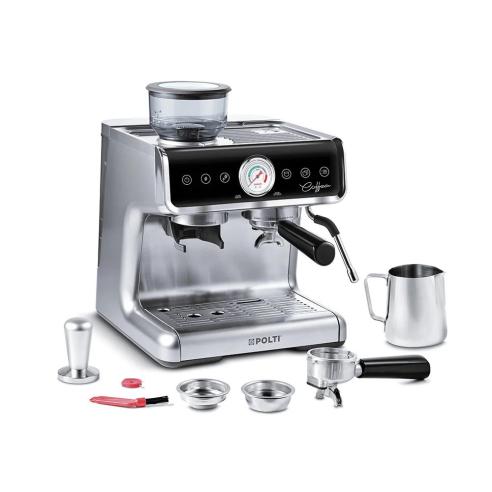 Polti Coffea G50S – Macchina da Caffè Chicchi e Macinato con Lancia Vapore