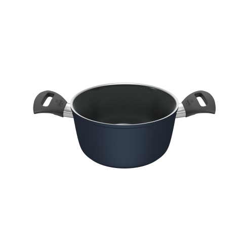 Ballarini - Casseruola 2 manici antiaderente in alluminio 20 cm Cervia – Compatibile Induzione