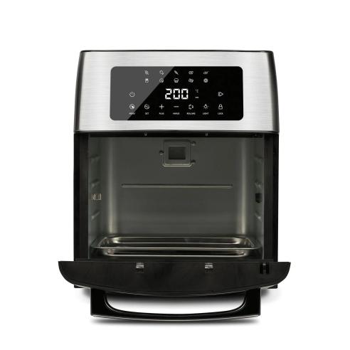 G3Ferrari - Friggitrice ad Aria Multifunzione 15 Litri con Forno e Girarrosto G10182