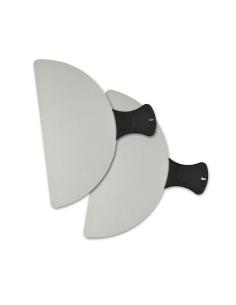 G3Ferrri - Pair XXL palette for oven pizza in food aluminum Ø 31 cm