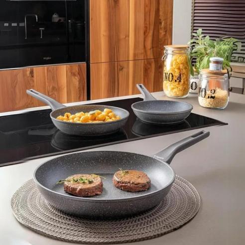 Tognana - Batteria di pentole 12 pezzi Phaetra Style in alluminio forgiato – Induzione –