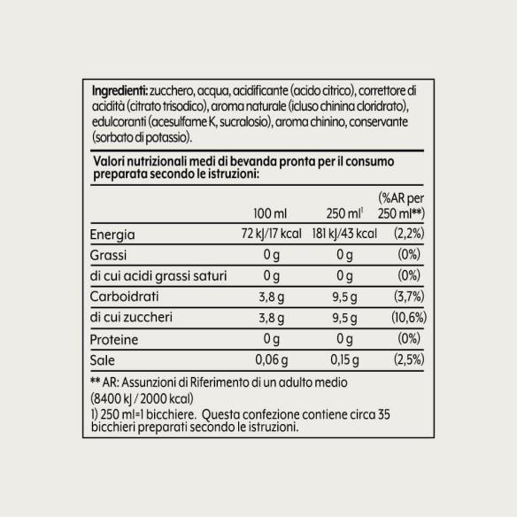 SodaStream Concentrato Tonica 440ml - Prepara 9L di Bibita Frizzante