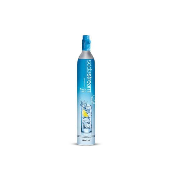 Cilindro CO2 SodaStream blu a vite