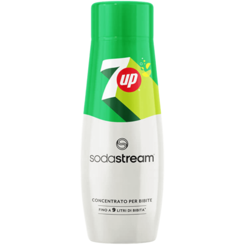 SodaStream Concentrato 7UP 440ml | Prepara 9L di Bevanda Fresca