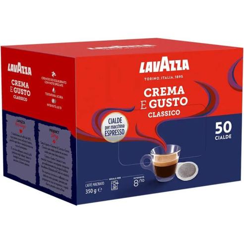 Lavazza Crema e Gusto Classico 50 ESE Pods - 350g