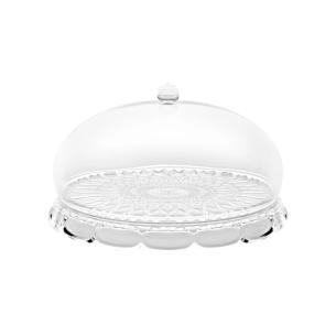 Guzzini Set Tortiera Vanity Bio-based con Campana | Ø30xH16 cm 2