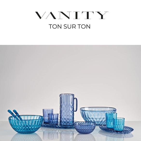 Guzzini Posate Insalata Vanity Bio-based - Sky blue