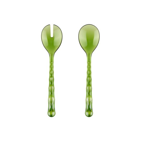 Guzzini Posate Insalata Vanity Bio-based Matcha Green