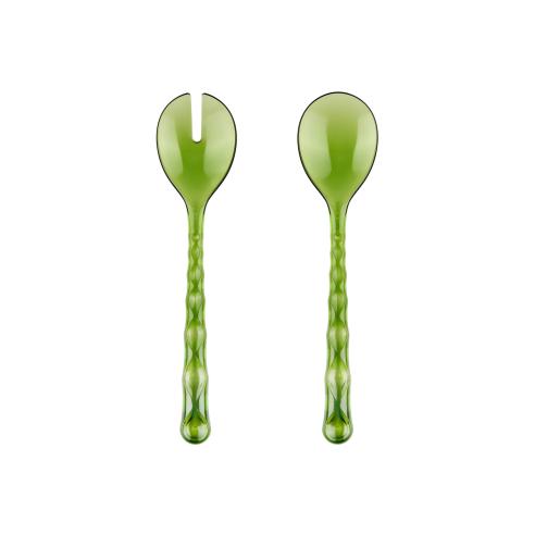 Guzzini Posate Insalata Vanity Bio-based Matcha Green