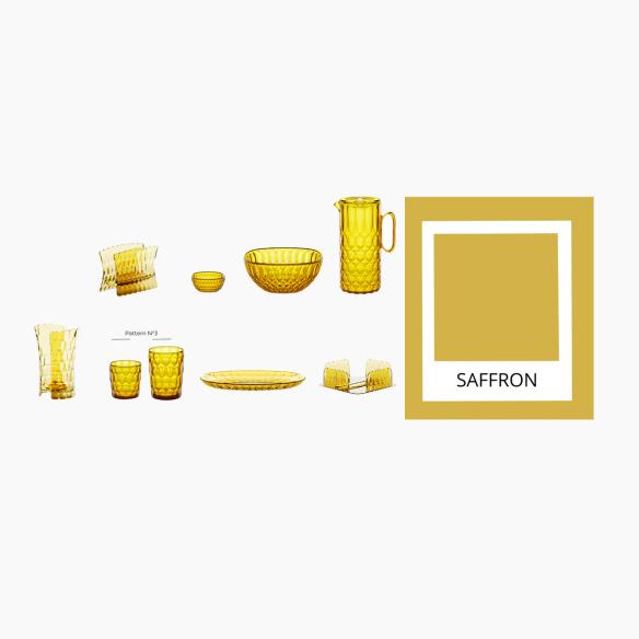 Guzzini Portabicchieri Universale Vanity Giallo Zafferano Bio-Based