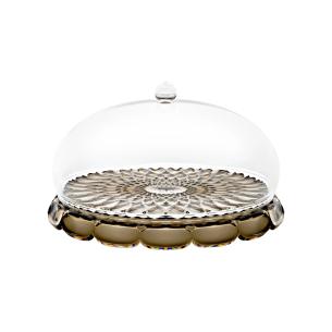 Alzata Torta Vanity Guzzini Bio-based Smoke | Design Italiano 2