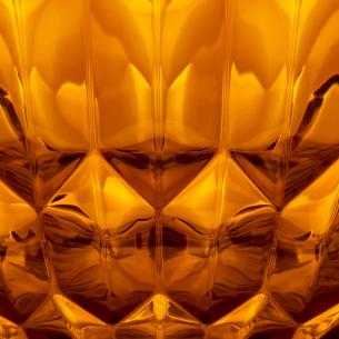 Contenitore Vanity Guzzini 30 cm in Cristallo Acrilico Bio-based Ambra 2