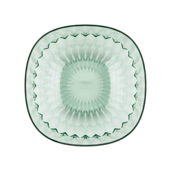 Guzzini Ciotola Vanity diametro 30cm in Cristallo Bio-based Verde Matcha