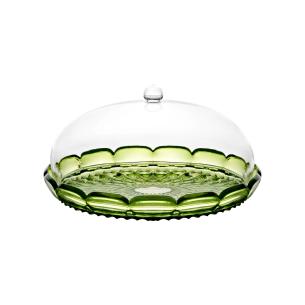 Guzzini Vanity Tortiera con Campana 30cm Verde Water Lily Green