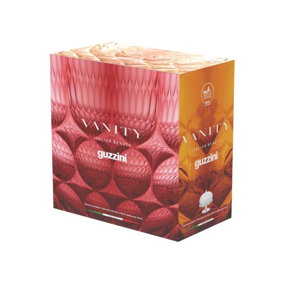 Alzata Guzzini Vanity Rosa Flamingo Ø30 cm | Bio-based | Made in Italy