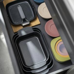 Guzzini Everywhere Bio Set 3 Contenitori Ø16cm con Coperchio 2