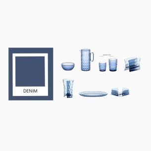 Vassoio Ovale Piccolo Guzzini Vanity Blu Denim Bio-based | Eco-Design 2