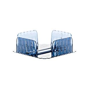 Guzzini Portatovaglioli Orizzontale Vanity Denim Blu Bio-based